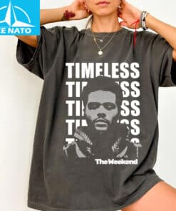 The Weeknd Timeless Album Cover Black Graphic Shirt7 1