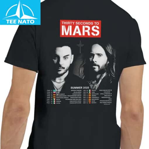 Thirty Seconds To Mars Tour Shirt - Image 3