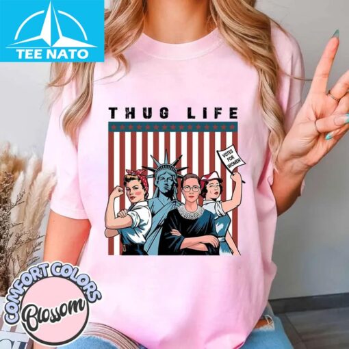 Thug Life Girls will be Girls Shirt - Image 2