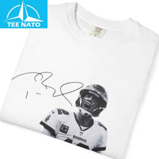 Tom Brady Buccaneers Autograph Style Shirt - Image 3