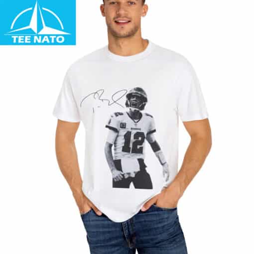 Tom Brady Buccaneers Autograph Style Shirt - Image 4