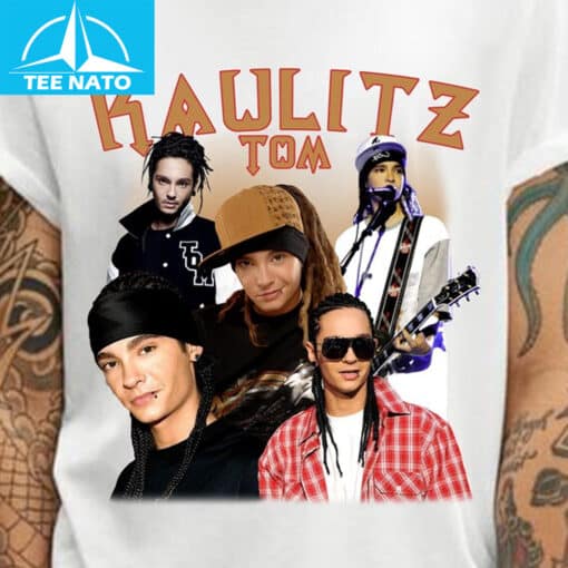 Tom Kaulitz Tokio Hotel Photo Collage Graphic Shirt - Image 2