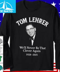 Tom Lehrer 1928 2025 Tribute Shirt3