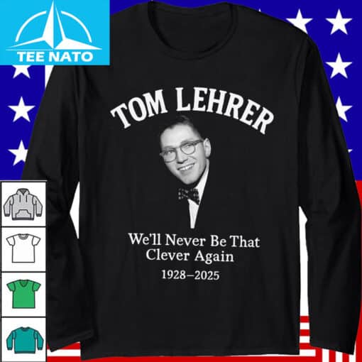 Tom Lehrer 1928-2025 Tribute Shirt - Image 4