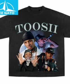 Toosii Vintage Style Hip Hop Rap Music Shirt1