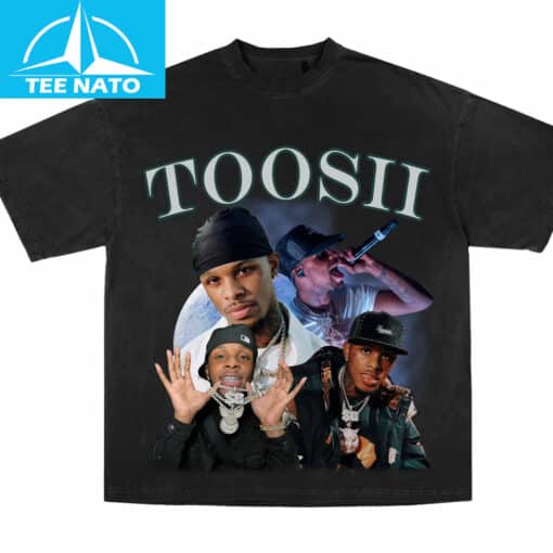 Toosii Vintage Style Hip Hop Rap Music Shirt - Image 3