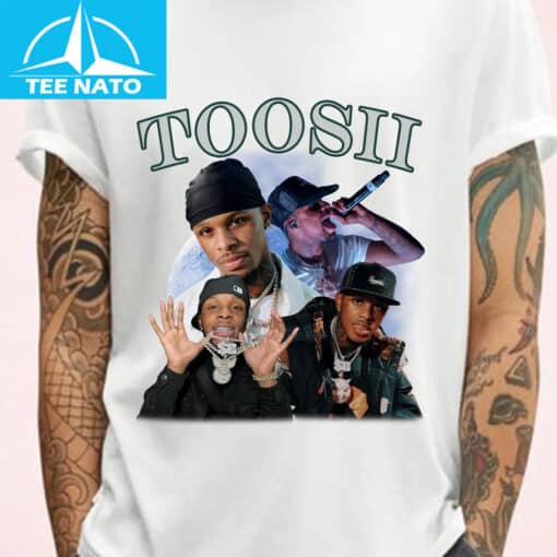 Toosii Vintage Style Hip Hop Rap Music Shirt - Image 2