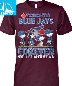 Toronto Blue Jays Peanuts Forever Fan Shirt3