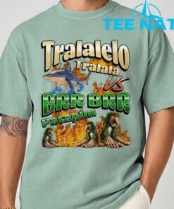 Tralalelo VS Brr Patapim Funny Italian Brainrot Shirt 3