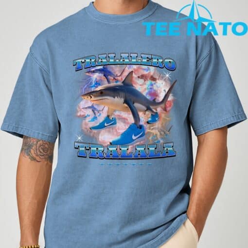 Tralalero Trala Italian Brainrot Shirt - Image 5