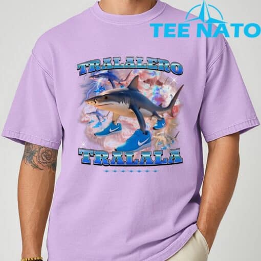 Tralalero Trala Italian Brainrot Shirt - Image 7