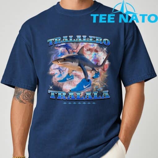 Tralalero Trala Italian Brainrot Shirt - Image 10