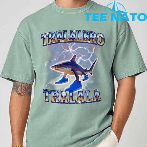 Tralalero Tralala Funny Shirt - Image 3