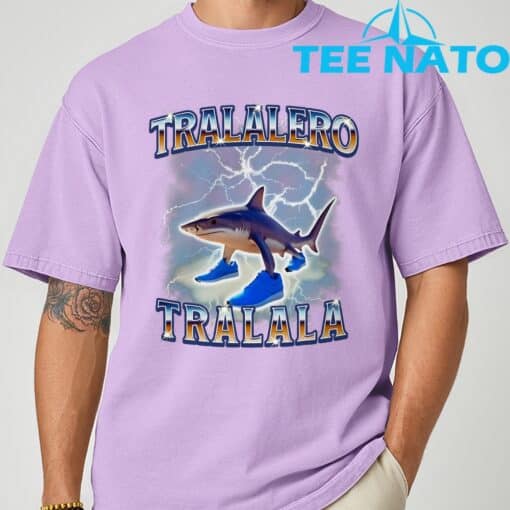 Tralalero Tralala Funny Shirt - Image 6