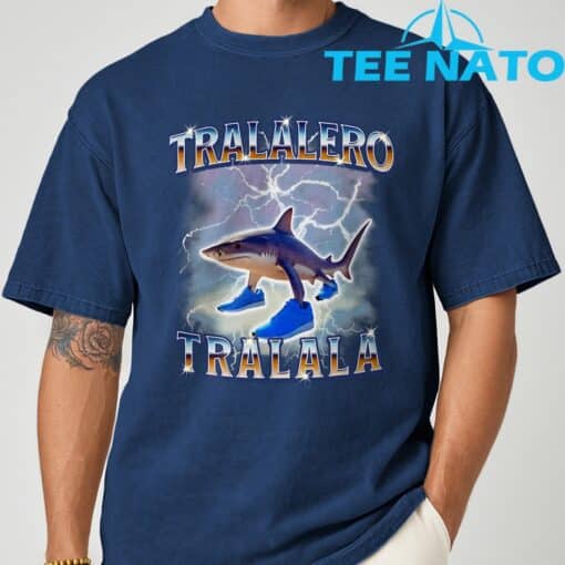 Tralalero Tralala Funny Shirt - Image 8