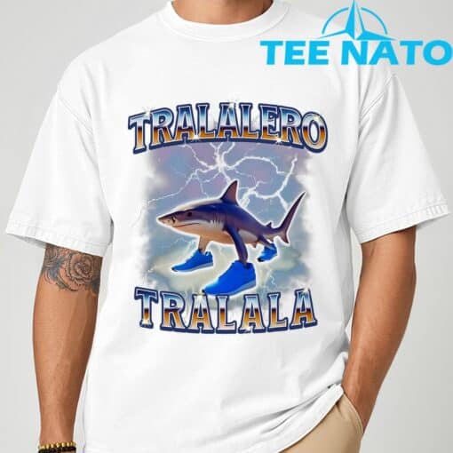 Tralalero Tralala Funny Shirt - Image 9