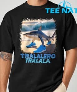 Tralalero Tralala Italian Brainrot Meme T Shirt 2