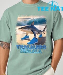 Tralalero Tralala Italian Brainrot Meme T Shirt 3