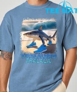 Tralalero Tralala Italian Brainrot Meme T Shirt 4