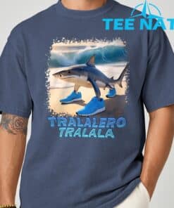 Tralalero Tralala Italian Brainrot Meme T Shirt 5