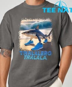 Tralalero Tralala Italian Brainrot Meme T Shirt 7