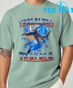 Tralalero Tralala Shark Meme Bootle T Shirt 3