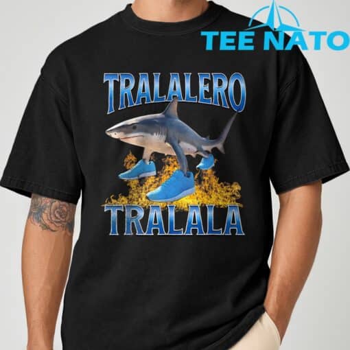 Tralalero Tralala Shark Meme T-Shirt