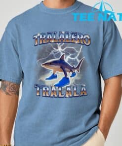 Tralalero Tralalas Funny Memes Shark T Shirt 1