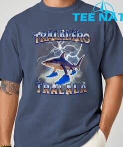 Tralalero Tralalas Funny Memes Shark T Shirt 2