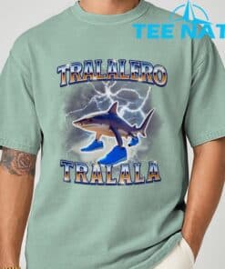 Tralalero Tralalas Funny Memes Shark T Shirt 7