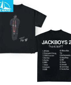 Travis Scott Jackboys 2 Album Tracklist Shirt