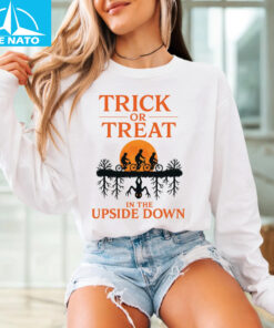 Trick or Treat Upside Down Shirt