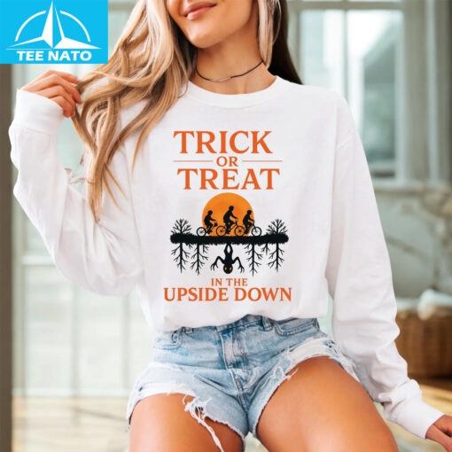 Trick or Treat Upside Down Shirt - Image 3