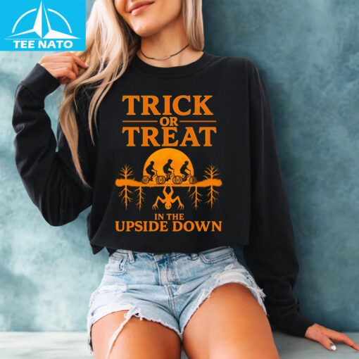 Trick or Treat Upside Down Shirt