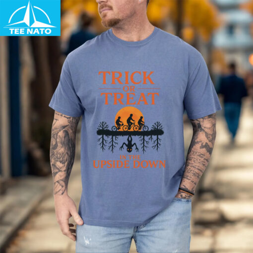 Trick or Treat Upside Down Shirt - Image 4