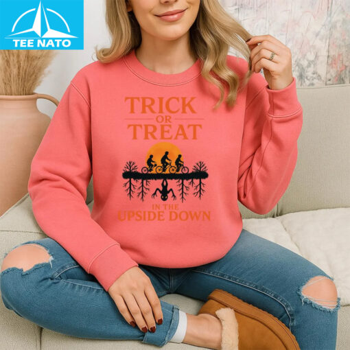 Trick or Treat Upside Down Shirt - Image 5
