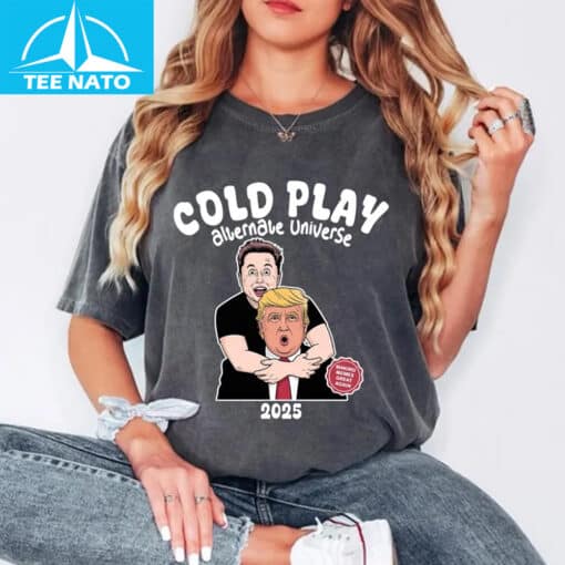 Trump Musk Coldplay Kiss Cam Shirt - Image 3