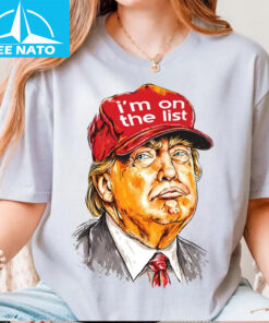 Trump On The Epstein List Shirt2