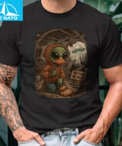 Trying My Best Alien Duck Shirt2
