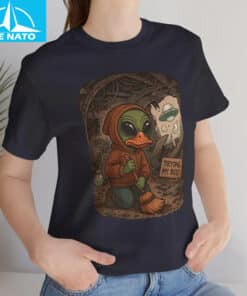 Trying My Best Alien Duck Shirt3
