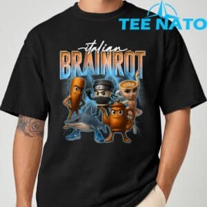 Tung Sahur Ballerina Cappuccino Assassino Tralalero Tralala T Shirt 1