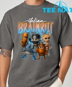 Tung Sahur Ballerina Cappuccino Assassino Tralalero Tralala T Shirt 6