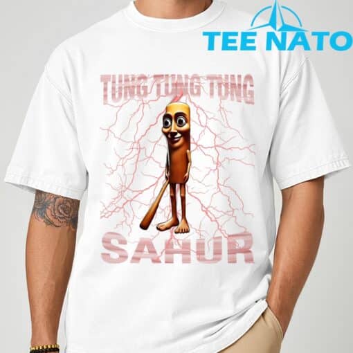 Tung Tung Tung Sahur Brainrot Shirt - Image 3