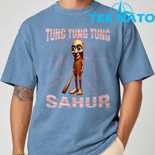 Tung Tung Tung Sahur Brainrot Shirt - Image 9