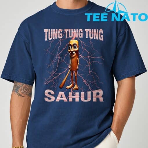 Tung Tung Tung Sahur Brainrot Shirt - Image 4