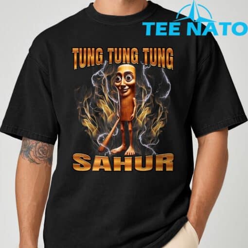 Tung Tung Tung Sahur Brainrot T-Shirt
