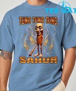Tung Tung Tung Sahur Brainrot T Shirt 4