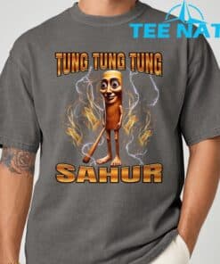Tung Tung Tung Sahur Brainrot T Shirt 7