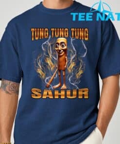 Tung Tung Tung Sahur Brainrot T Shirt 9