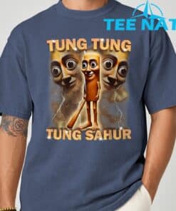 Tung Tung Tung Sahur Is Calling Funny Italian Brainrot T Shirt 2